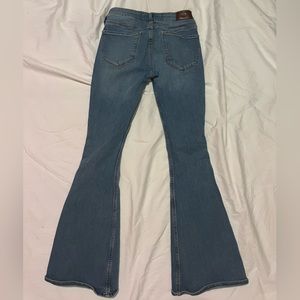 hollister, flared jeans, W23, L29